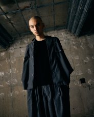 画像12: TIGHTBOOTH/SEERSUCKER ROLL UP SHIRT（Gray）［シアサッカーロールアップシャツ-26夏］ (12)