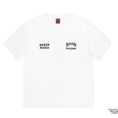 画像2: WACKO MARIA/DEATH ROW RECORDS / WASHED HEAVY WEIGHT T-SHIRT（WHITE）［刺繍+プリントT-26春夏］ (2)