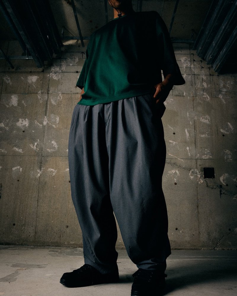 画像3: TIGHTBOOTH/SEERSUCKER BALLOON PANTS（Gray）［シアサッカーバルーンパンツ-26夏］