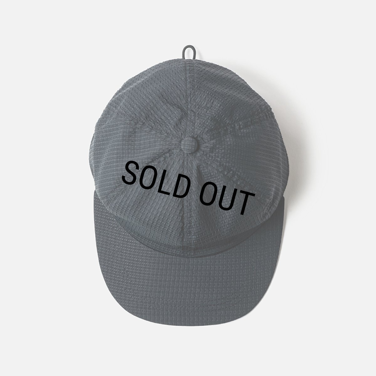 画像6: TIGHTBOOTH/SEERSUCKER 6 PANEL（Black）［シアサッカー6パネル-26夏］ (6)