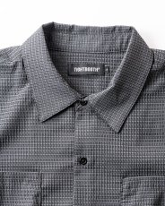 画像3: TIGHTBOOTH/SEERSUCKER ROLL UP SHIRT（Gray）［シアサッカーロールアップシャツ-26夏］ (3)