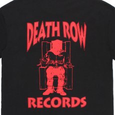 画像4: WACKO MARIA/DEATH ROW RECORDS / WASHED HEAVY WEIGHT T-SHIRT（BLACK）［刺繍+プリントT-26春夏］ (4)