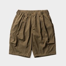 画像1: TIGHTBOOTH/SEERSUCKER BIG SHORTS（Olive）［シアサッカービッグショーツ-26夏］ (1)