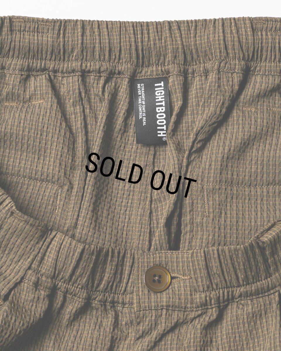 画像6: TIGHTBOOTH/SEERSUCKER BIG SHORTS（Olive）［シアサッカービッグショーツ-26夏］ (6)