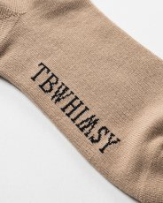 画像3: TIGHTBOOTH/LABEL LOGO SOCKS（Beige）［ラベルロゴソックス-26春夏］ (3)