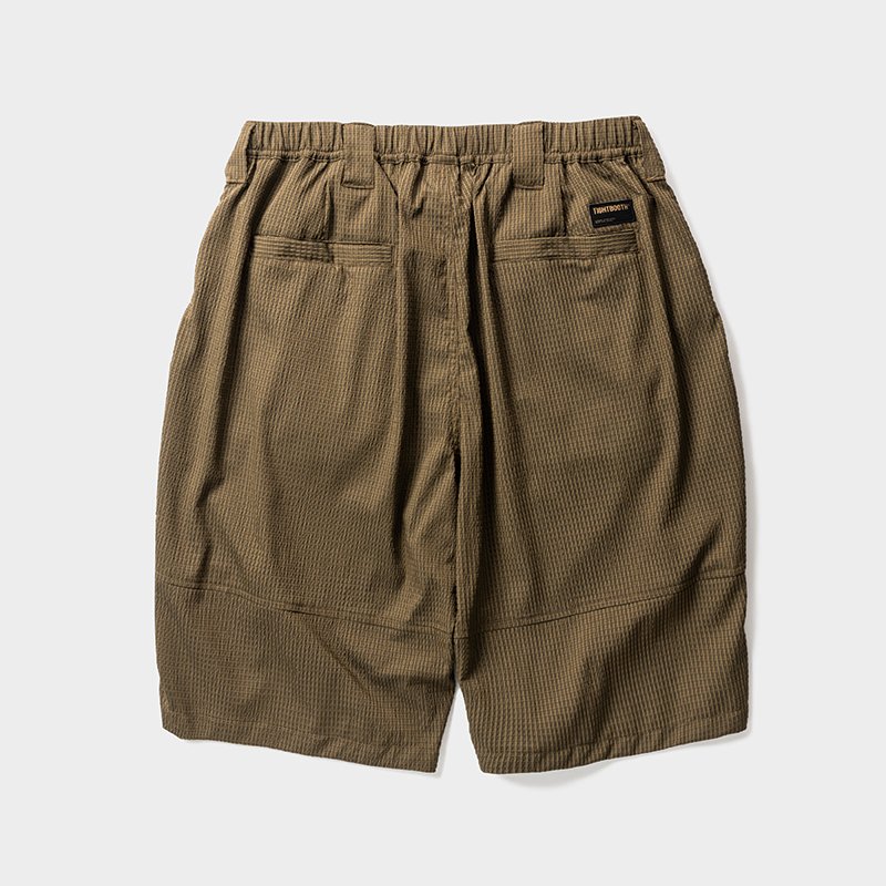 画像2: TIGHTBOOTH/SEERSUCKER BIG SHORTS（Olive）［シアサッカービッグショーツ-26夏］