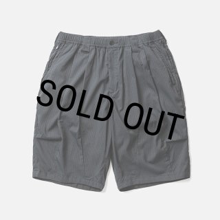 TIGHTBOOTH/SEERSUCKER BIG SHORTS（Black）［シアサッカービッグ