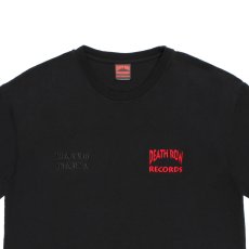 画像3: WACKO MARIA/DEATH ROW RECORDS / WASHED HEAVY WEIGHT T-SHIRT（BLACK）［刺繍+プリントT-26春夏］ (3)