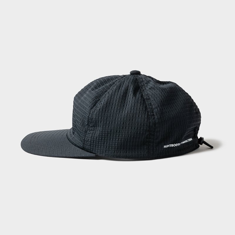 画像2: TIGHTBOOTH/SEERSUCKER 6 PANEL（Black）［シアサッカー6パネル-26夏］