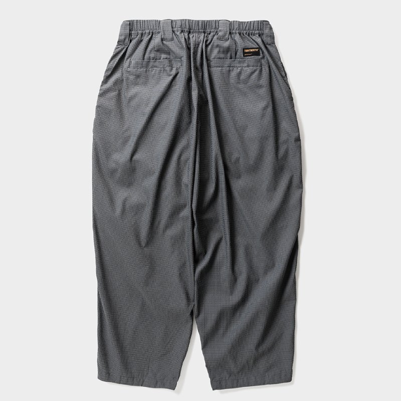 画像2: TIGHTBOOTH/SEERSUCKER BALLOON PANTS（Gray）［シアサッカーバルーンパンツ-26夏］