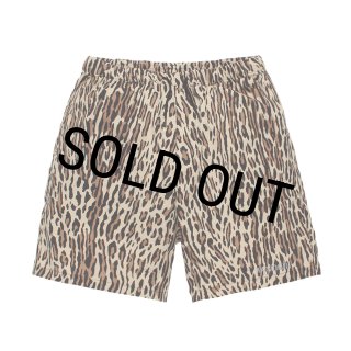 WACKO MARIA/NANGA / LEOPARD COMFY SHORTS（BEIGE）［レオパード