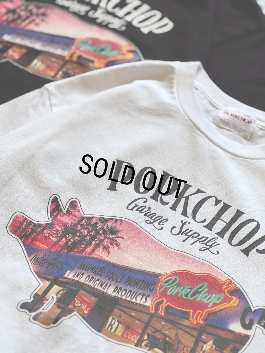 画像5: PORKCHOP/PORK STORE TEE（WHITE）［ポークストアT-26春夏］ (5)