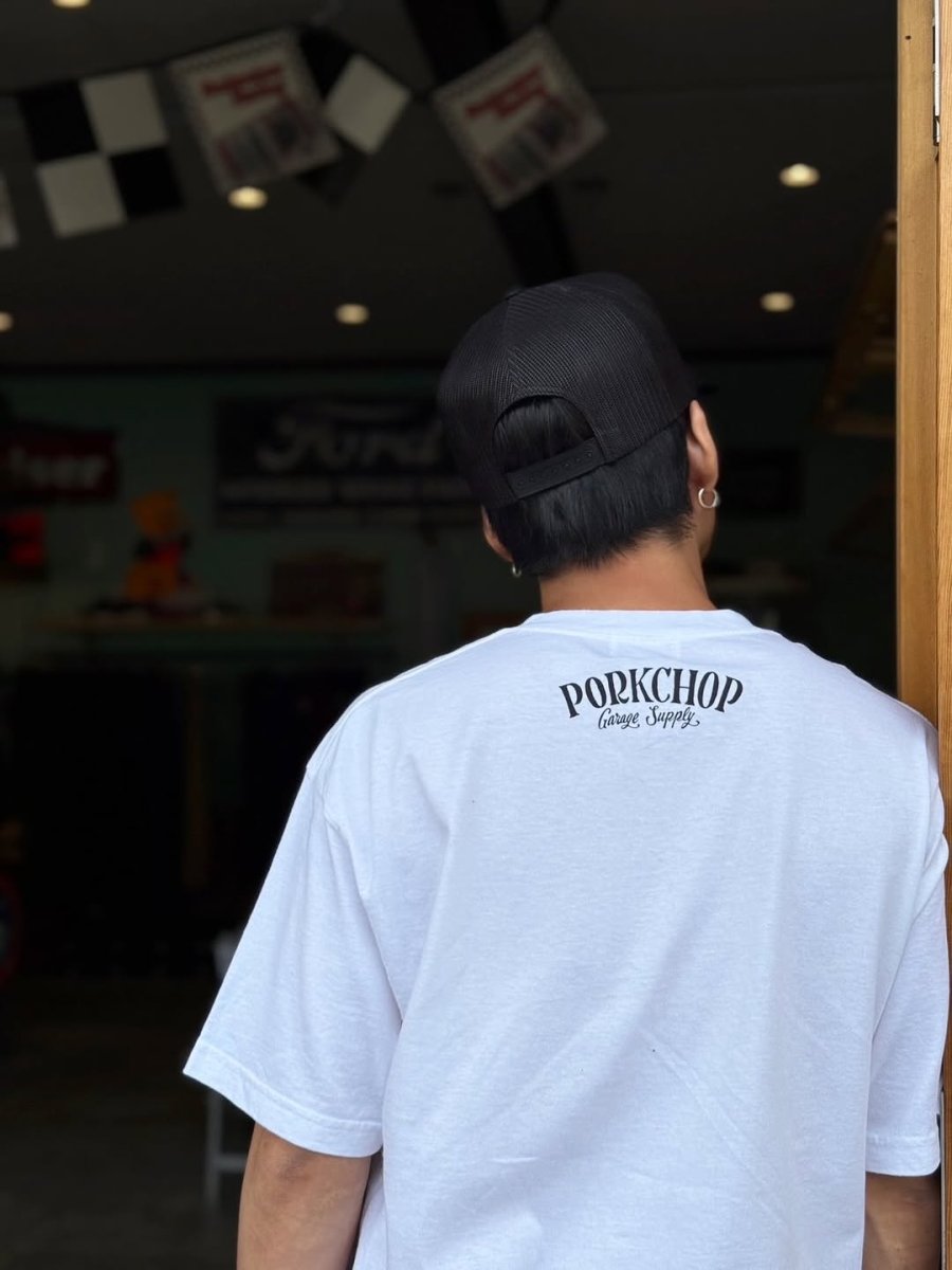 画像6: PORKCHOP/PORK STORE TEE（WHITE）［ポークストアT-26春夏］ (6)