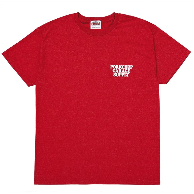 画像1: PORKCHOP/EASY P RIDER TEE（CARDINAL RED）［イージーPライダーT-26春夏］
