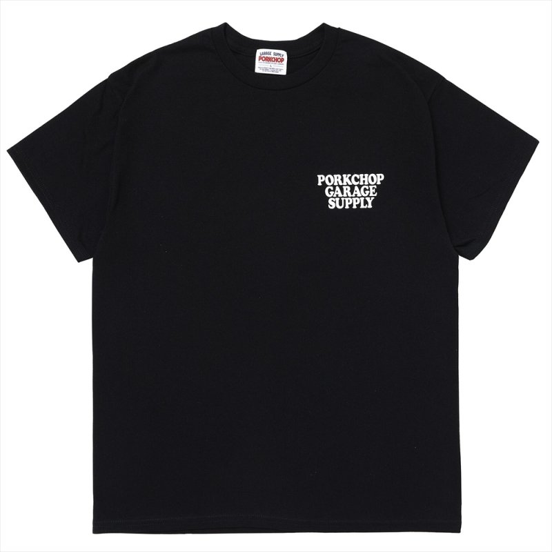 画像1: PORKCHOP/EASY P RIDER TEE（BLACK）［イージーPライダーT-26春夏］