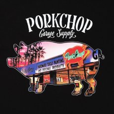 画像3: PORKCHOP/PORK STORE TEE（BLACK）［ポークストアT-26春夏］ (3)