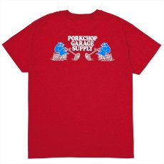画像1: PORKCHOP/EASY P RIDER TEE（CARDINAL RED）［イージーPライダーT-26春夏］ (1)