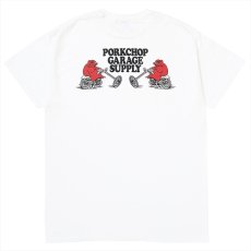 画像1: PORKCHOP/EASY P RIDER TEE（WHITE）［イージーPライダーT-26春夏］ (1)