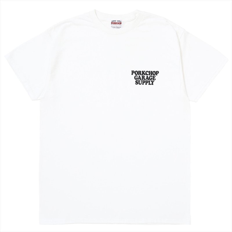 画像1: PORKCHOP/EASY P RIDER TEE（WHITE）［イージーPライダーT-26春夏］