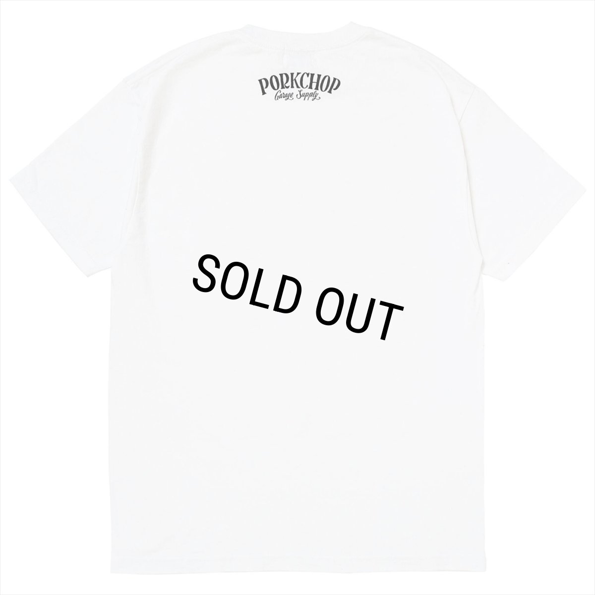 画像2: PORKCHOP/PORK STORE TEE（WHITE）［ポークストアT-26春夏］ (2)