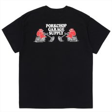 画像1: PORKCHOP/EASY P RIDER TEE（BLACK）［イージーPライダーT-26春夏］ (1)