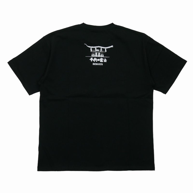 画像2: BUENA VISTA/El wolf solitario tee dos（×千代の富士）（BLACK）［プリントT-26春夏］