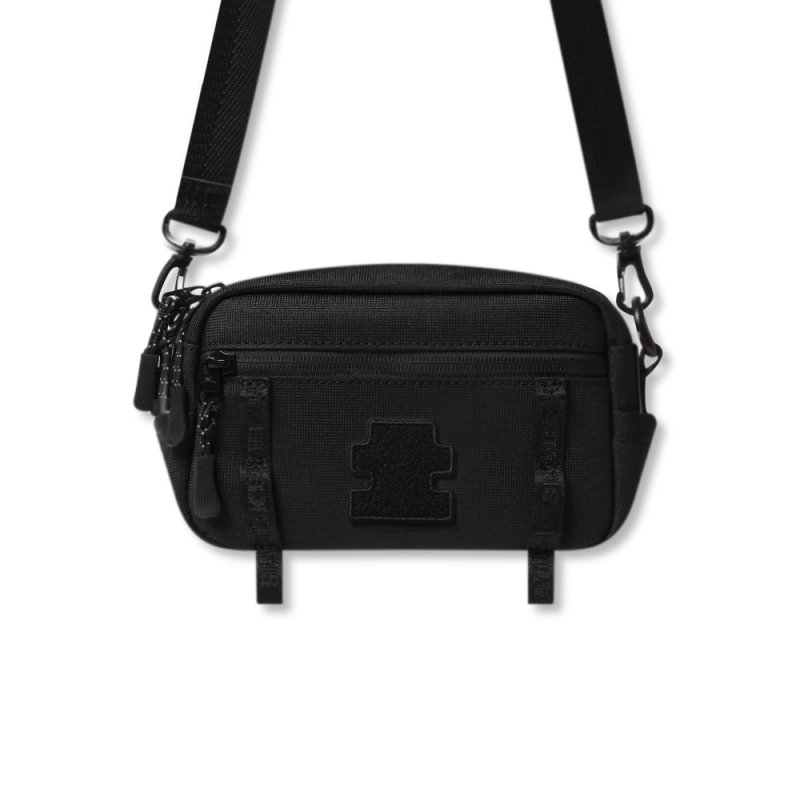 画像3: BlackEyePatch/OG LABEL WAIST AND SHOULDER BAG(BLACK)