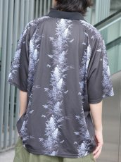 画像6: BUENA VISTA/Raster game shirts（BLACK）［ラスターゲームシャツ-26春夏］ (6)
