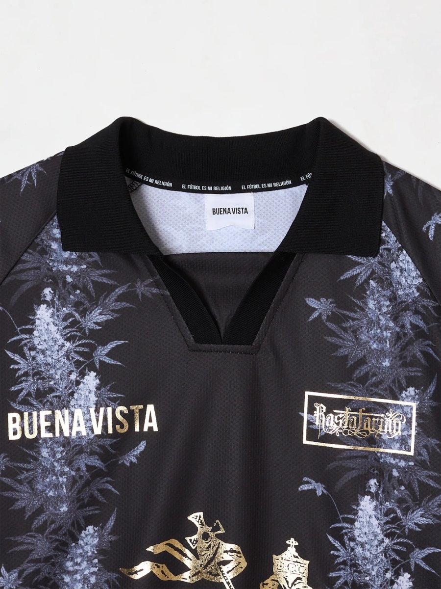 画像3: BUENA VISTA/Raster game shirts（BLACK）［ラスターゲームシャツ-26春夏］ (3)