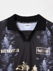 画像3: BUENA VISTA/Raster game shirts（BLACK）［ラスターゲームシャツ-26春夏］ (3)