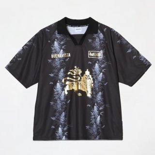 BUENA VISTA/Raster game shirts（BLACK）［ラスターゲームシャツ-26春