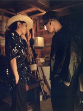 画像4: exodus brand/SPACE VINYL RECORD HAWAIIAN SHIRT（BLACK）［スペースビニールレコードハワイアンシャツ-26春夏］ (4)
