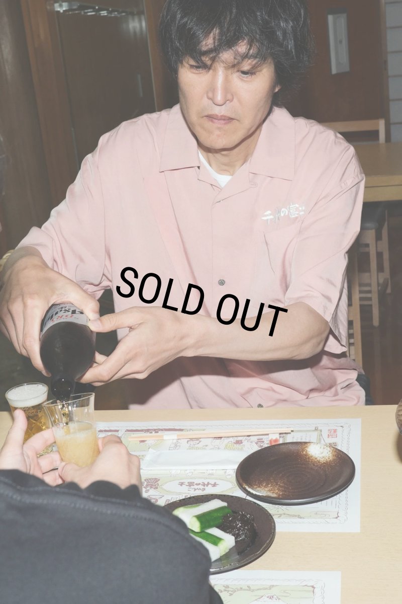 画像4: BUENA VISTA/El wolf solitario s/s shirt（×千代の富士）（PINK）［オープンカラーシャツ-26春夏］ (4)