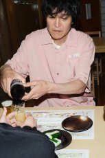 画像4: BUENA VISTA/El wolf solitario s/s shirt（×千代の富士）（PINK）［オープンカラーシャツ-26春夏］ (4)