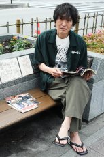 画像4: BUENA VISTA/El wolf solitario tee tres（×千代の富士）（BLACK）［プリントT-26春夏］ (4)
