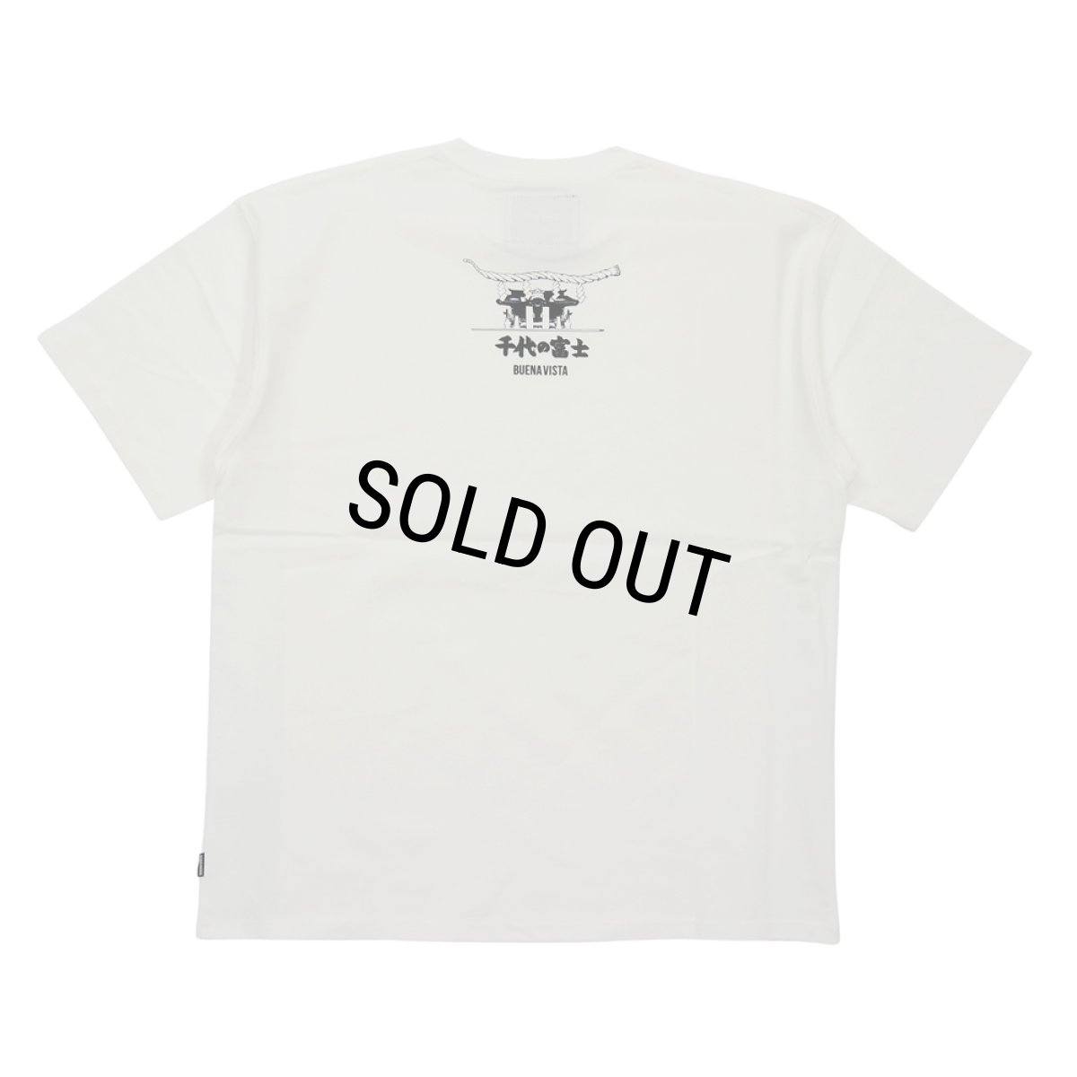 画像2: BUENA VISTA/El wolf solitario tee dos（×千代の富士）（WHITE）［プリントT-26春夏］ (2)