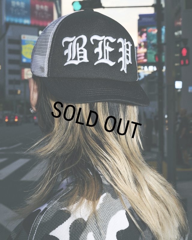 BlackEyePatch/3 LETTER OE MESH CAP（BLACK） - JONAS
