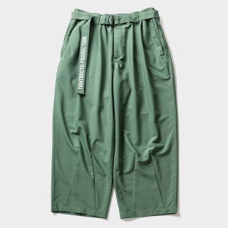 90s 古着 バギースラックス パンツ ギャンスラ jnco solo XL TIGHTBOOTH/TRO BAGGY SLACKS（Teal）［トロバギースラックス-26夏
