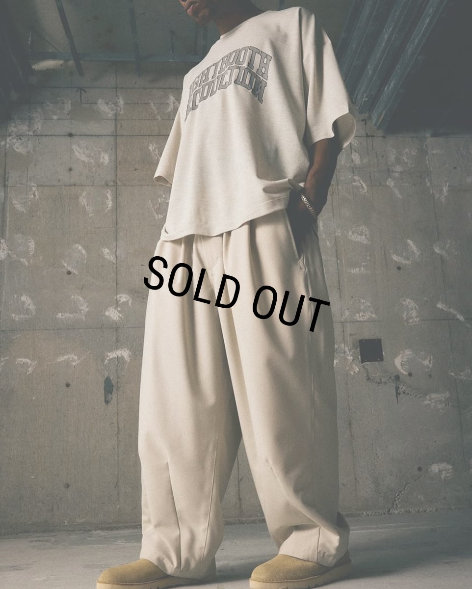 画像4: TIGHTBOOTH/TRO BAGGY SLACKS（Greige）［トロバギースラックス-26夏］ (4)