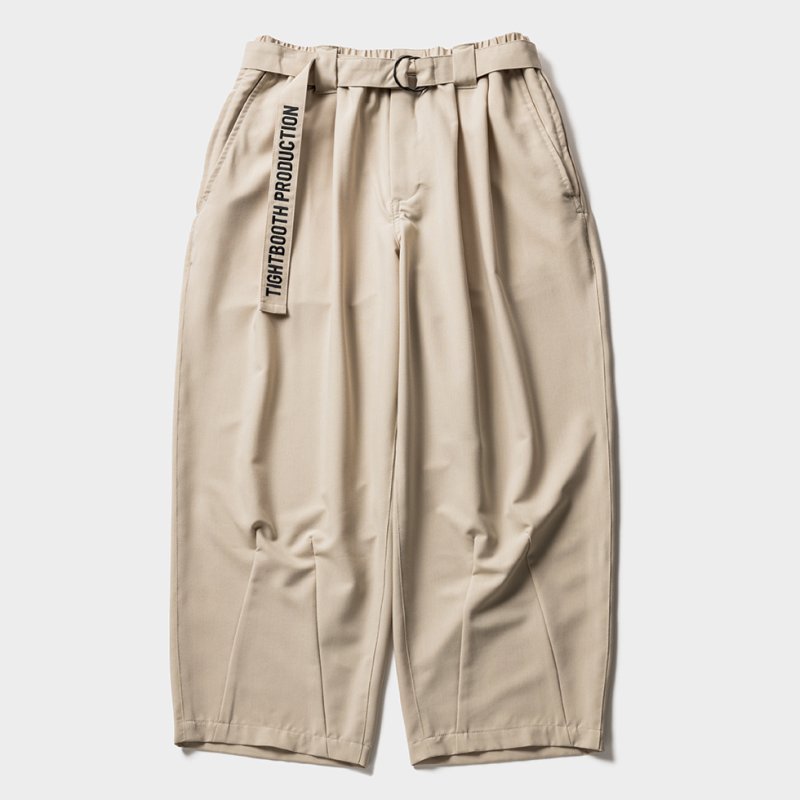 画像1: TIGHTBOOTH/TRO BAGGY SLACKS（Greige）［トロバギースラックス-26夏］
