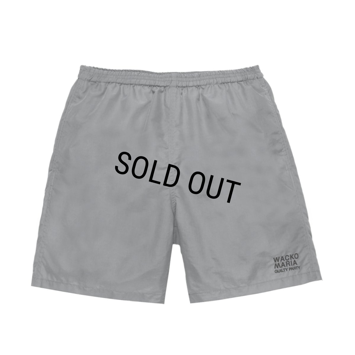 画像1: WACKO MARIA/NYLON BOARD SHORTS（GRAY）［ナイロンボードショーツ-26春夏］ (1)