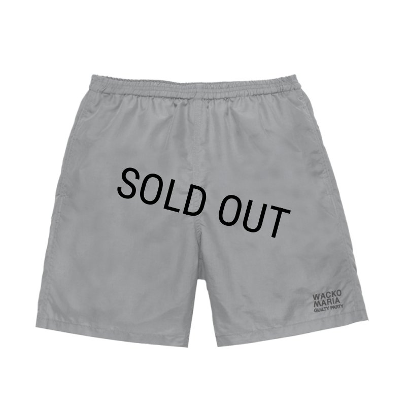 WACKO MARIA/NYLON BOARD SHORTS（GRAY）［ナイロンボードショーツ-26