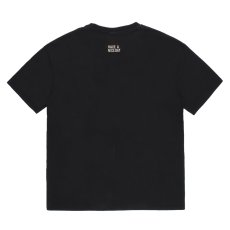 画像2: WACKO MARIA/WASHED HEAVY WEIGHT T-SHIRT（BLACK）［プリント+刺繍T-26春夏］ (2)