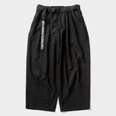 画像1: TIGHTBOOTH/TRO BAGGY SLACKS（Black）［トロバギースラックス-26夏］ (1)