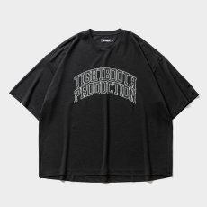 画像1: TIGHTBOOTH/CHIDRY COLLEGE S/S T-SHIRT（Black）［カレッジT-26春夏］ (1)
