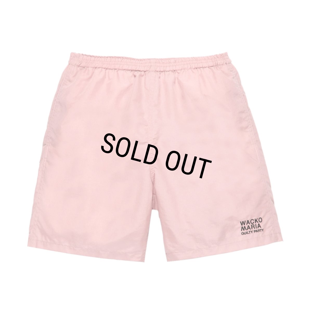 画像1: WACKO MARIA/NYLON BOARD SHORTS（PINK）［ナイロンボードショーツ-26春夏］ (1)