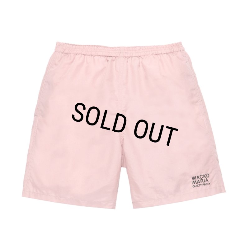 WACKO MARIA/NYLON BOARD SHORTS（PINK）［ナイロンボードショーツ-26