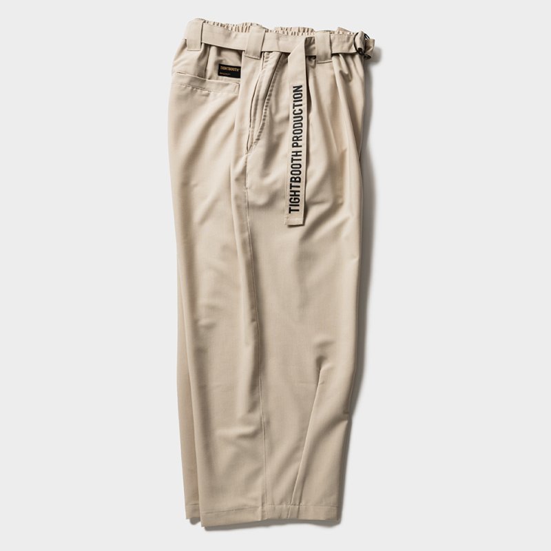 画像2: TIGHTBOOTH/TRO BAGGY SLACKS（Greige）［トロバギースラックス-26夏］