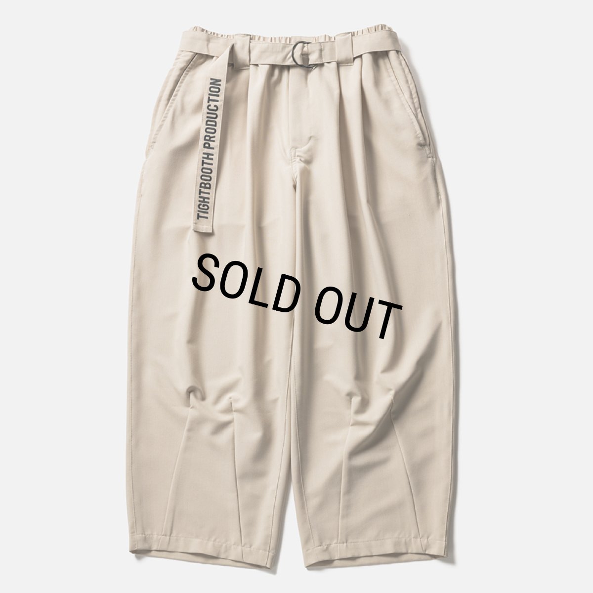 画像1: TIGHTBOOTH/TRO BAGGY SLACKS（Greige）［トロバギースラックス-26夏］ (1)