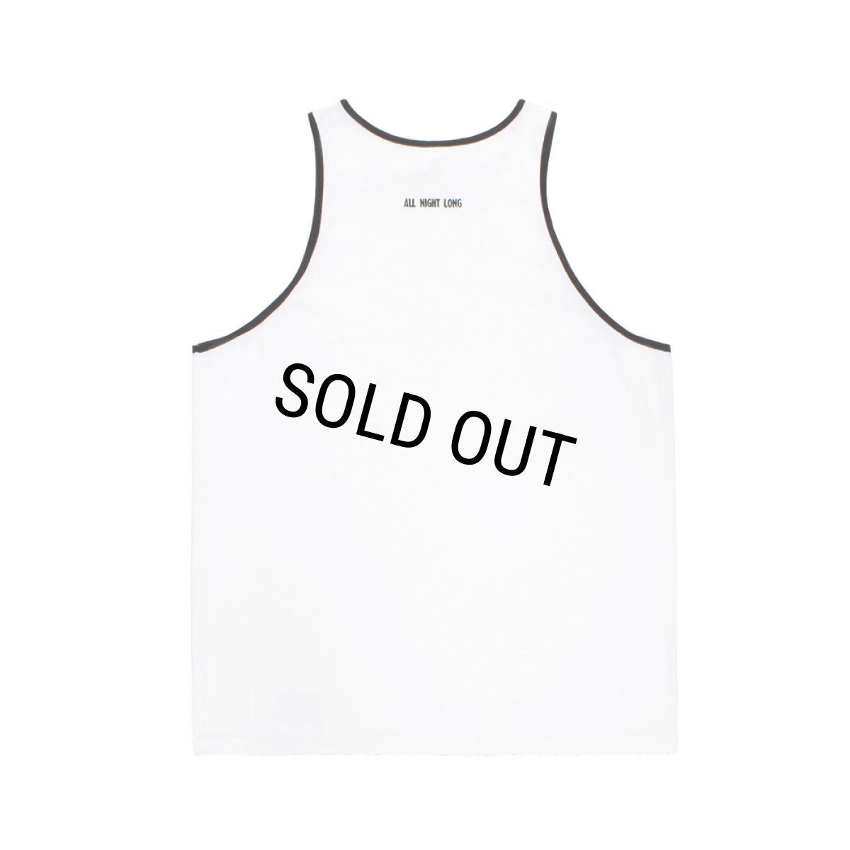 画像2: WACKO MARIA/WASHED HEAVY WEIGHT RINGER TANK TOP（WHITE）［リンガータンクトップ-26春夏］ (2)